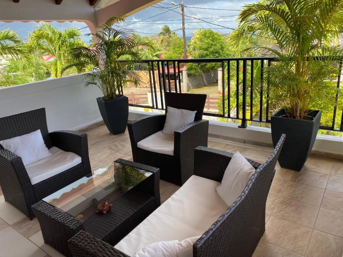 Chez Soul~Etage Entier Avec Vue Sur Mer Sainte-Rose Dış mekan fotoğraf
