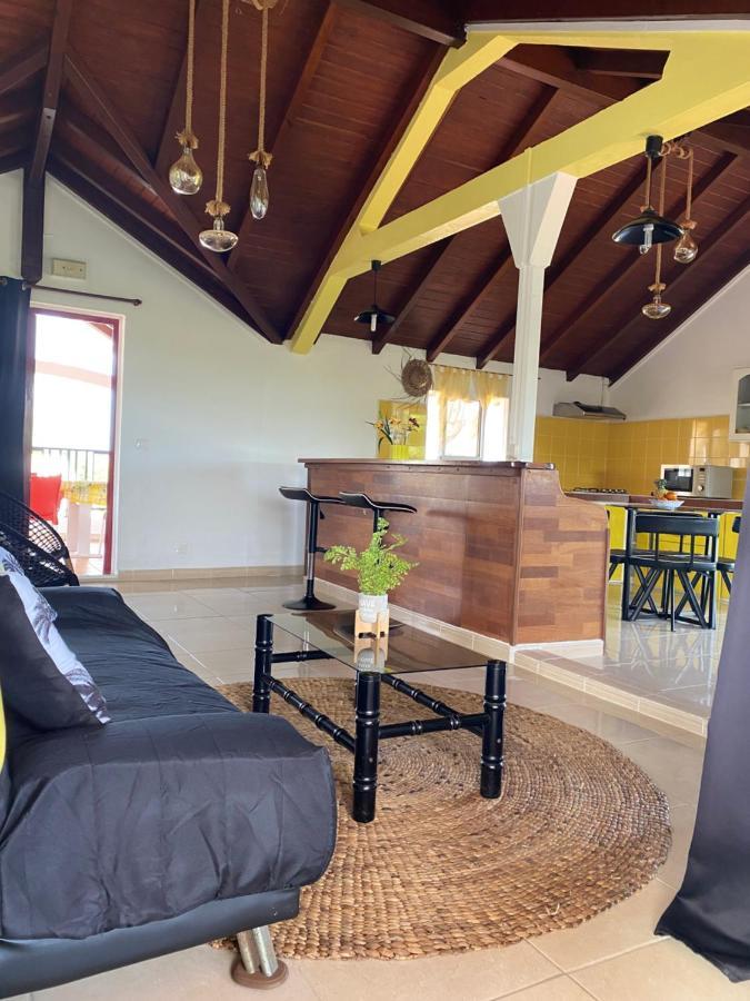 Chez Soul~Etage Entier Avec Vue Sur Mer Sainte-Rose Dış mekan fotoğraf