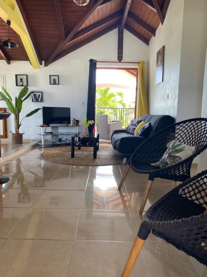 Chez Soul~Etage Entier Avec Vue Sur Mer Sainte-Rose Dış mekan fotoğraf