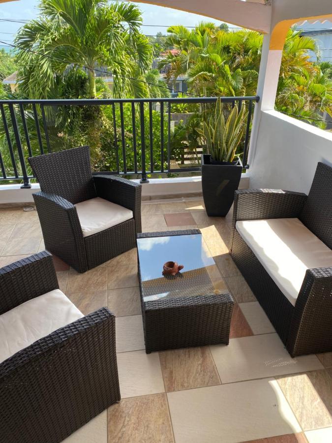 Chez Soul~Etage Entier Avec Vue Sur Mer Sainte-Rose Dış mekan fotoğraf